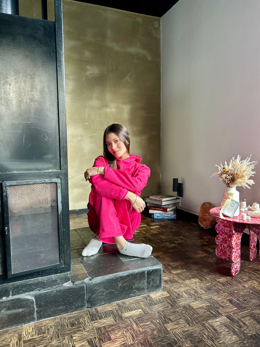 Set Vale La Pena Quedarse-Fucsia