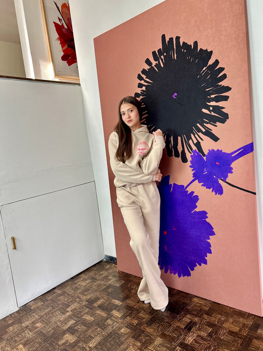 Set Vale La Pena Quedarse Beige