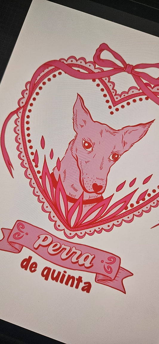 Camiseta perra de quinta
